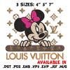 Minnie louis vuitton Embroidery Design, Lv Embroidery, Brand Embroidery, Logo shirt, Embroidery File, Digital download.jpg