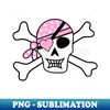 YP-20231120-51503_Pink Bandana Pirate Skull And Crossbones Black Jack Jolly Roger 4910.jpg