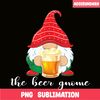 BEER28102315-Christmas Funny Gnome Beer Lovers PNG The Beer Gnome PNG Drunk Gnome PNG.png