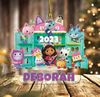 Gabby Ornament, Gabby'S Dollhouse Ornament, 2023 Christmas Ornament Kids Christmas Ornament First Christmas Ornament Gifts For Kids.jpg