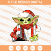 Baby Yoda Christmas Gift Box SVG, Baby Yoda SVG - SVG Secret Shop.jpg