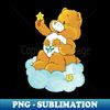 VQ-4338_CARE Bear - Rainbow Cartoon vintage childhood animated 1980s cartoons friendship love 2067.jpg