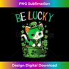 AA-20231122-4926_Happy Saint Patrick's Day Shamrock Cat Lucky Cat Lover Tank Top 0856.jpg