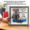 dog collars, pet memorial gift, dog memorial gifts, pet condolence gifts, cat memorial gifts, pet bereavement gifts, dog loss gift, pet loss gift, cat loss gift