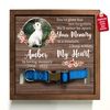 Memorial Pet Collar Frame, Dog Collar Memorial, Cat Funeral, Grave Ornaments, Memorial Standing Frame, Pet Owner Condolence Gifts 3.jpg