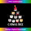 ZL-20231122-1738_Catmas Tree Cat Christmas Tree Lights Meowy Cats Xmas Kids Tank Top 0323.jpg