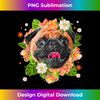 ZM-20231122-2154_Cool Pug Dog For Men Women Girls Pug Lovers Flower Hawaiian 0015.jpg