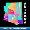 KP-1065_Arizona County Map state USA, boundaries, Names 0039.jpg