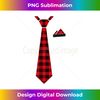 FU-20231123-2916_Plaid Tie Holiday Christmas breast pocket handkerchief 2354.jpg