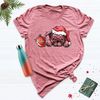 Christmas Dog with Santa Hat Ornament Shirt, Christmas Pug Dog Shirt, Christmas Dog With Glasses Shirt, Xmas Dog Shirt, Dog Owners Tee.jpg