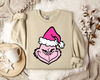 Pink Creature Sweatshirt, Cozy Pullover, Quirky Monster Jumper, Unique Lounge Wear, Trendy Creature Hoodie, Fun Winter Apparel.jpg
