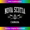 HA-20231123-2322_Nova Scotia Vintage Crossed Oars & Boat Anchor Sports Long Sleeve 3888.jpg