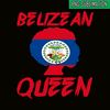 QUE03112349-Belizean Queen PNG, Flag Afro PNG, Black Queen PNG.png