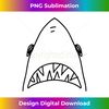 BL-20231124-7359_Shark Head Bite Funny Scary Print Drawing Fishing Lover Gift 3940.jpg