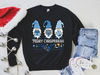 Hanukkah Sweater, Ugly Hanukkah Sweatshirt, Merry Chrismukkah Gifts, Jewish Christmas Shirt, Cute Gnomes Tee Chanukah T-Shirt Menorah Hebrew.jpg