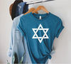 Star of David Shirt, Hanukkah Day, Jewish Tee, Hanukkah Shirt, Ecological Awareness Jewish Celebration Shirt, Rosh Hashanah La&#39;ilanot Shirt.jpg