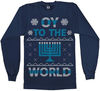 Oy To The World Hanukkah Celebration Mens Long Sleeve T-Shirt - Short Sleeve T-Shirt - Tank Top.jpg