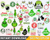 900+ Files The Grinch Svg Bundle, Grinch Hand Svg, Grinch Face Svg, Grinch Christmas Svg, Clipart Cricut Vector Cut File, +190 Unique Design.jpg