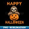 GD-12783_Funny Cute Sloth Holding Pumpkin Lazy Easy Halloween Costume 3636.jpg