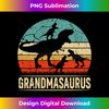 RM-20231125-10428_Grandma Dinosaur T Rex Grandmasaurus 3 kids Family Matching Long Sleeve 2014.jpg