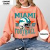 Comfort Colors Miami Football Sweatshirt, Vintage Miami Football Crewneck, Retro Miami Shirt, Miami Florida Football Gift,Dolphin Sweatshirt.jpg