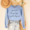 Speech Therapist Sweater, SLP sweatshirt, speech sweatshirt, speech language pathology therapist, SLPA, slp gift, gift for SLP, slpa gift 1.jpg