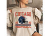 Vintage 90s Chicago Football Sweatshirt, Vintage Style Chicago Football Crewneck, Chicago Bears Sweatshirt, Football Fan Gifts.jpg
