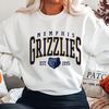 Vintage Memphis Grizzlies Basketball, 90s Bootleg, T-Shirt Retro Style Sweatshirt Crewneck, fan gift.jpg