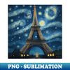 AI-57768_Van gogh Inspired Art Of Famous Oil Painting The Starry Night Eiffel Tower 2455.jpg