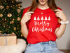 Merry Christmas Sweatshirt, Christmas Sweatshirt, Sweatshirt for Her,Christmas Pullover, Christmas Trees T-shirt, Holiday Sweatshirt.jpg