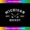 RS-20231125-7534_Retro Vintage Michigan Hockey with Hockey Sticks 2161.jpg