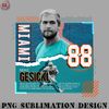 BA070723082169-Football PNG Mike Gesicki Football Paper Poster Dolphins.jpg