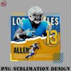 FA0707230820143-Football PNG Keenan Allen Football Paper Poster Chargers.jpg