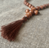 Traditional Orthodox Prayer Rope Pocket Size, Jurusalem olive wood