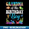 ZR-9897_Grandma Of The Birthday Boy Sea Fish Ocean Aquarium Party 4029.jpg