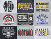Football Bundle svg - Football Template Bundle 3 - svg - dxf - eps - png - Silhouette - Cricut Cut File - Svg Cuttables - Digital File.jpg