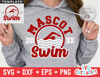 Swimming svg - Swim Cut File - Swim Template 009 - svg - eps - dxf - png - Silhouette - Cricut Cut File - Digital Download.jpg