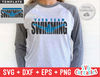 Swimming svg - Swim Cut File - Swim Template 004 - svg - eps - dxf - png - Silhouette - Cricut Cut File - Digital Download.jpg