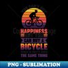 HA-58977_You cant buy happiness but you can buy a bicycle - Simple Black and White Cycling Quotes Sayings Funny Meme Sarcastic Satire Hilarious Cycling Quotes S