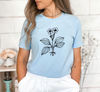 Vintage Floral Shirt, Aesthetic Shirt, Inspirational Shirt, Botanical Shirt, Nature Lover Shirt, Wildflower Shirt, Spring Shirt.jpg