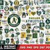 Oakland Athletics Team Bundles Svg, Oakland Athletics Svg, MLB Team Svg, MLB Svg, Png, Dxf, Eps, Jpg, Instant Download.png