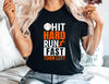 Baseball Shirt  Hit Hard Run Fast Turn Left T-Shirt  Unisex Sports Graphic Tee  Casual Athletic Shirt Gift  Baseball Player Batter 5.jpg