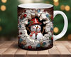 Coffee Mug, Coffee Cup, Snowman Mug, Santa Mug, Christmas Gift,  Christmas Decor, Gift for Men, Gift for Women, Cute Mug 2.jpg