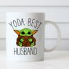 YODA Best Husband Coffee Mug, Funny Coffee Mug for Husband, Cute Coffee Mug for Husband, Yoda Best Cup, Yoda Best Gift for Husband.jpg