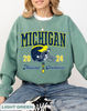 Michigan Football Sweatshirt, Vintage Style Comfort Colors Sweater, National Championship Shirt, Wolverine Football Gift7.jpg