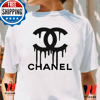 Cheap Dripping Chanel Logo Shirt, Unique Gifts For Mom - Wiseabe Apparels.jpg
