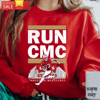 Run CMC 49ers Women's Long Sleeve Shirt 49ers Gifts for Her - Happy Place for Music Lovers.jpg