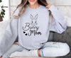 Personalized Bunny Mom Sweatshirt, Bunny Mother Unisex Sweatshirt, Rabbit Mama Sweatshirt, Bunny Lover Sweater, Custom Gift for Mothers Day.jpg