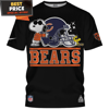 Chicago Bears x Snoopy And Woodstock Bears Fan Football Helmet T-Shirt, Chicago Bears Holiday Gifts - Best Personalized Gift & Unique Gifts Idea.jpg