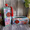 Stylish Square tissue holder. Box Kleenex. Napkin holders Mexican Talavera Tile Style or Tissue box cover wood Azulejos Portugueses (19).jpg